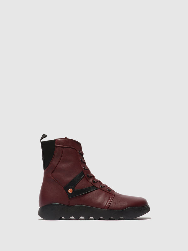 Botas com Atacadores WIDI728SOF DK RED W/BLACK NEOPRENE
